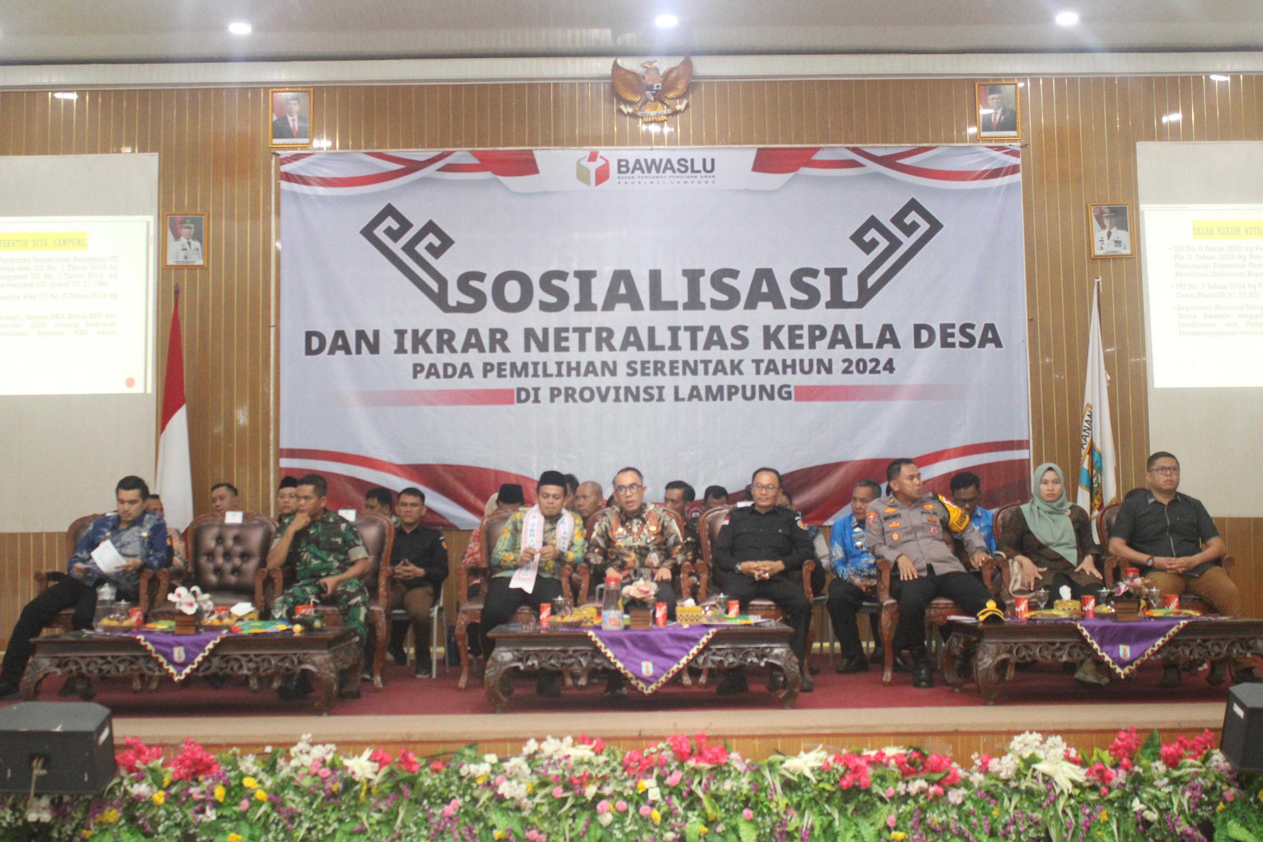 foto saat pembukaan sosialisasi