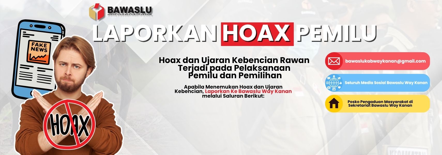 Laporkan Hoax Pemilu