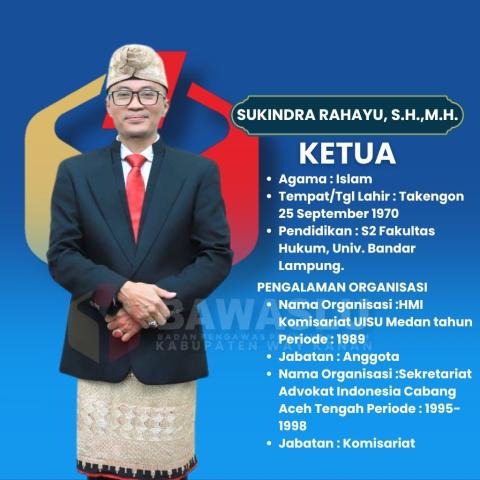 ketua bawaslu way kanan